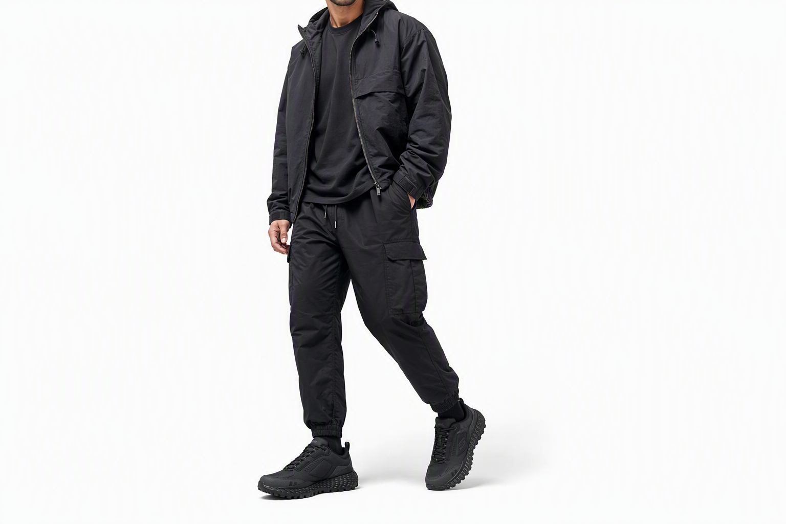 Order Skechers Monster 運動跑步鞋 男款 黑