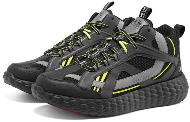 Skechers Monster Emperor 'Black Yellow Gray' 237276-BKMT Lookbook Skechers Monster Emperor 'Black Yellow Gray' 237276-BKMT