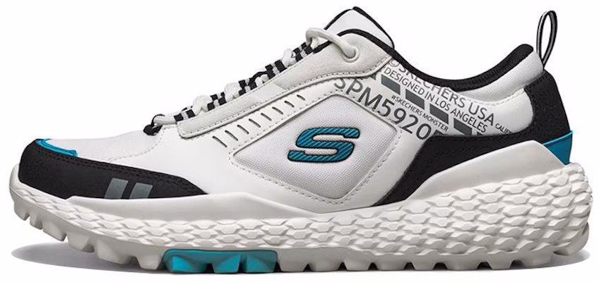 Skechers Monster Low-Top White/Black/Green 51715-WBK Buy Skechers Monster Low-Top White/Black/Green 51715-WBK