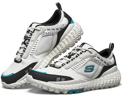 Skechers Monster Low-Top White/Black/Green 51715-WBK Lookbook Skechers Monster Low-Top White/Black/Green 51715-WBK