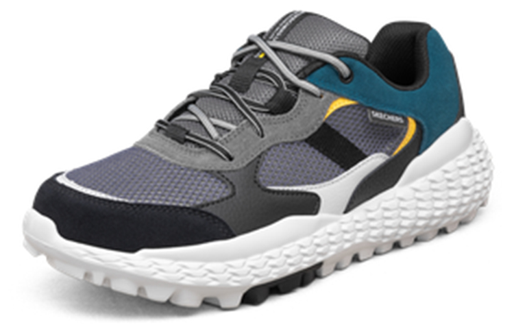 Lookbook Skechers Monster Putih/Hitam/Kuning 232190-BKMT