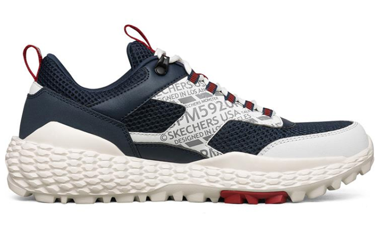 Order Skechers Monster 復古 低筒 跑步鞋 男款 海軍藍