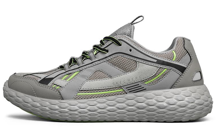 Skechers Monster Emperor Sports Shoes Grey/Green 237141-GRY