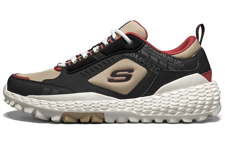 Skechers Monster Low-Top Black/Brown/Red 51715-BKTP