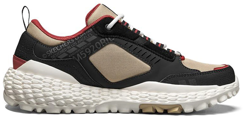 Skechers Monster 低筒 跑步鞋 男款 黑棕紅 Order Skechers Monster 低筒 跑步鞋 男款 黑棕紅