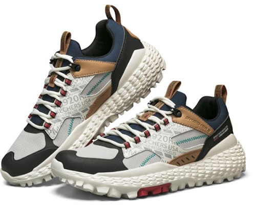 Skechers Monster 'White Navy Blue' 666131-WNV Lookbook Skechers Monster 'White Navy Blue' 666131-WNV