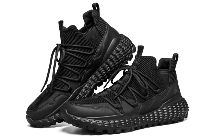 Lookbook Skechers Monster Mid ''All Zwart'' 51944-BBK