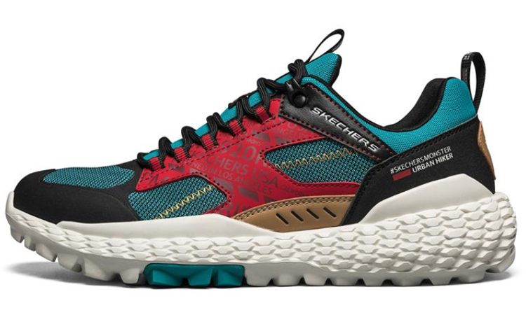 Skechers Monster Red/Blue/Green 666131-TLBK