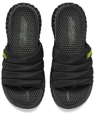 Skechers Monster Sandal 'All Black' 237294-BBK Shop Skechers Monster Sandal 'All Black' 237294-BBK