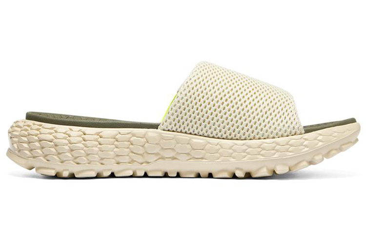 Order Skechers Monster 涼鞋 休閒運動拖鞋 米白綠