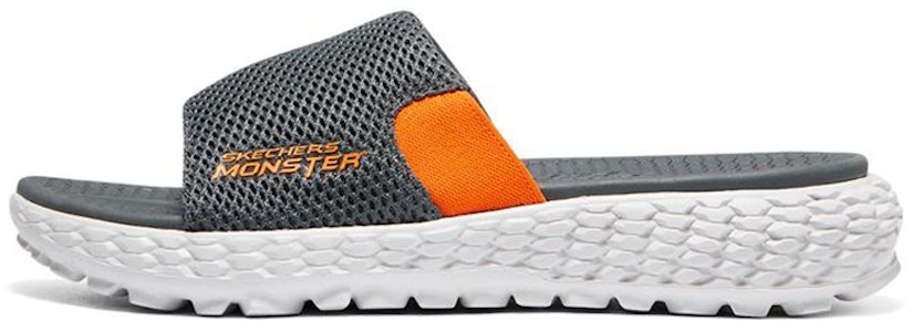 Skechers 魔獸涼鞋 休閒運動拖鞋 灰橙 Buy Skechers 魔獸涼鞋 休閒運動拖鞋 灰橙