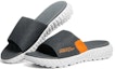 Lookbook Skechers Monster Sandal 'Kelabu Oren' 237295-GRY