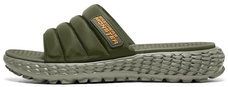 Skechers 魔怪涼鞋 休閒拖鞋 橄欖綠 Buy Skechers 魔怪涼鞋 休閒拖鞋 橄欖綠