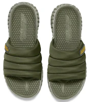 Shop Skechers 魔怪涼鞋 休閒拖鞋 橄欖綠