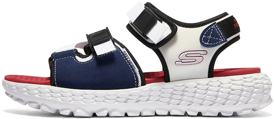 Skechers Monster Sandal 'White Blue Black' 237296-WMLT Buy Skechers Monster Sandal 'White Blue Black' 237296-WMLT