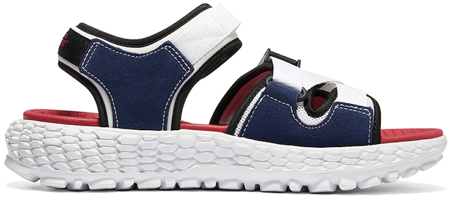 Skechers Monster 防滑耐磨 運動涼鞋 白藍黑 Order Skechers Monster 防滑耐磨 運動涼鞋 白藍黑