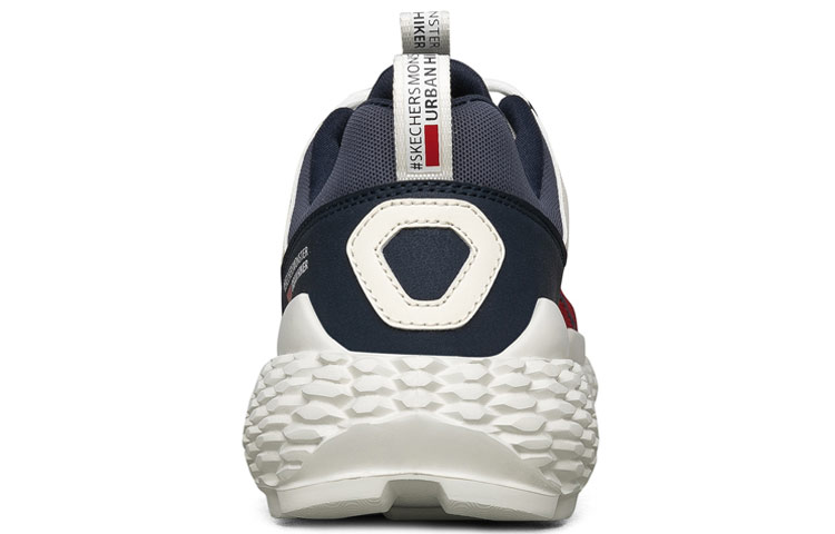 Shop Skechers Monster Sports Shoes White/Blue/Red 666131-WNVR