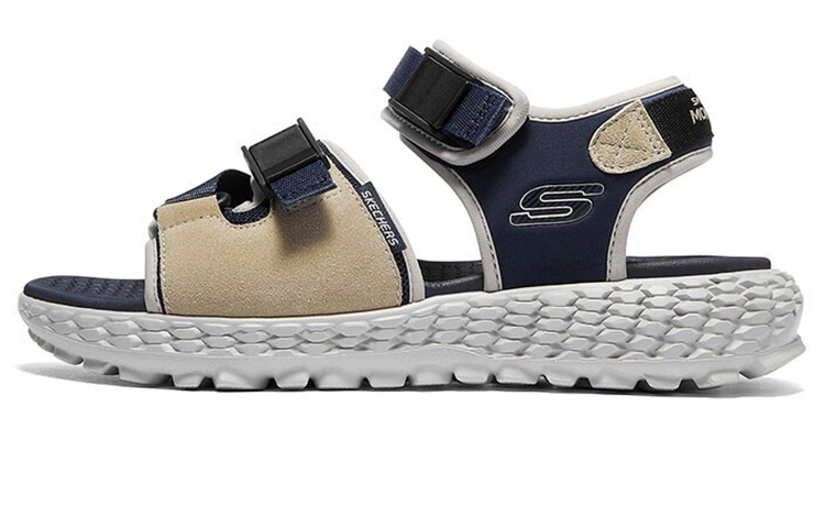 Skechers Monster Velcro Function Wind Casual Sandals Blue 237296-NVMT