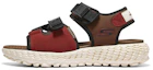 Buy Skechers Monster Klett Outdoor Sandalen Herren Braun Offene Flachabsatz Sport 237296-BRMT