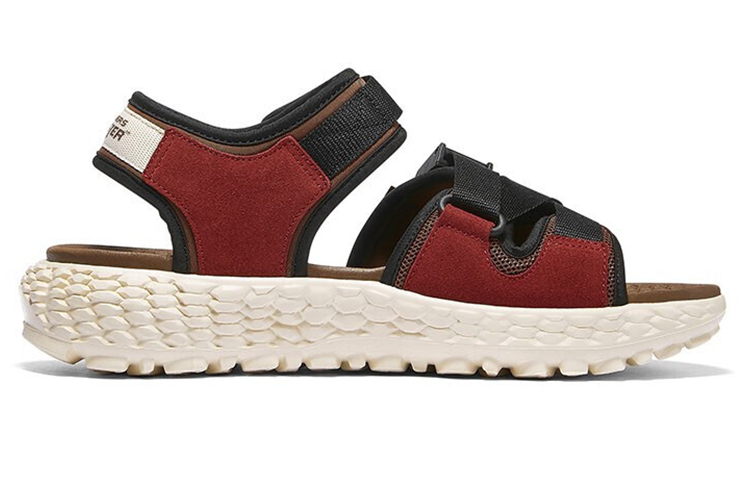 Order Skechers Monster Klett Outdoor Sandalen Herren Braun Offene Flachabsatz Sport 237296-BRMT