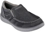 Lookbook Skechers Morelo-Port Viewer 'Negro Gris' 210493-BKGY