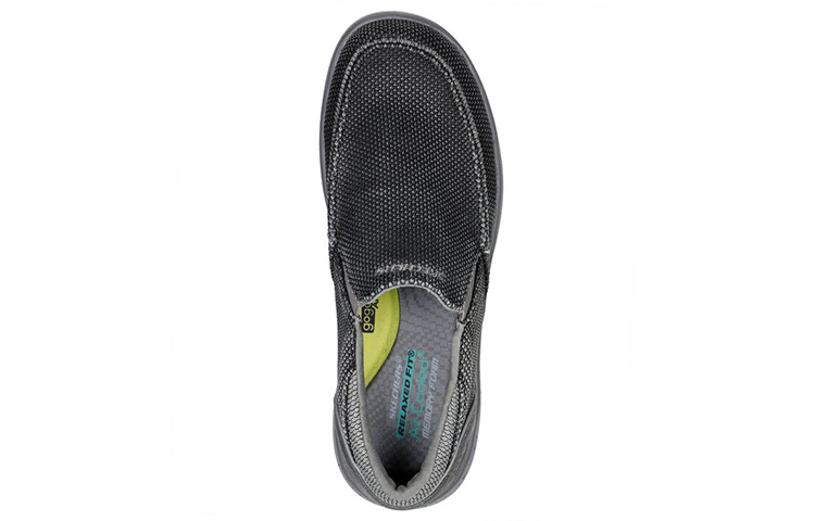 Shop Skechers Morelo-Port Viewer 'Negro Gris' 210493-BKGY