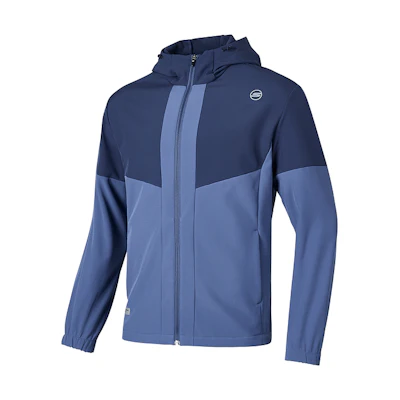 Skechers Navy Blue Windproof Waterproof Hooded Jacket – Soft & Comfortable P424M158-00DU