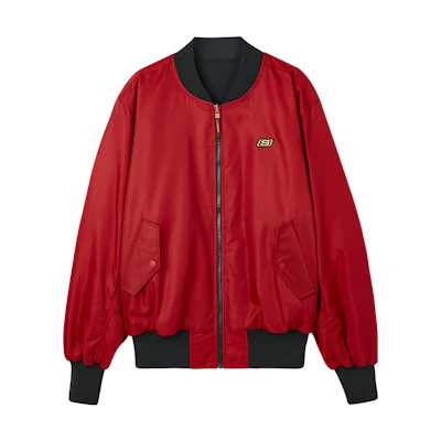 Skechers New Year Reversible Puffer Logo Jacket Red L124M008-03LC
