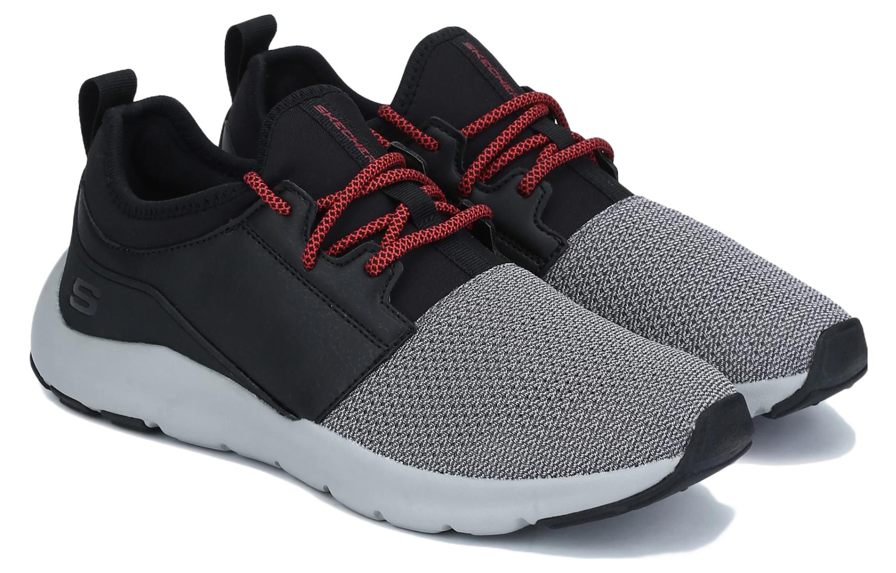 Lookbook Skechers Nichlas 'Black Grey' 52889-BKCC