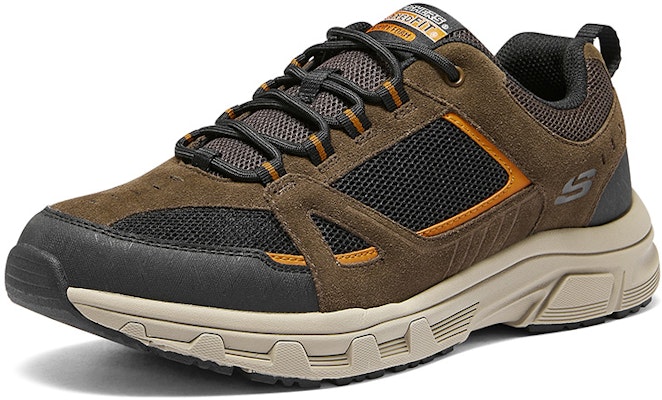 Skechers Oak Canyon-Duelist 低幫休閒鞋 黑棕 Lookbook Skechers Oak Canyon-Duelist 低幫休閒鞋 黑棕