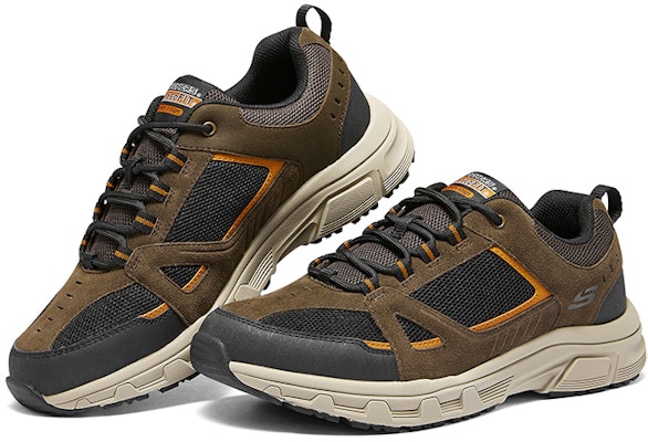 Skechers Oak Canyon-Duelist 低幫休閒鞋 黑棕 Shop Skechers Oak Canyon-Duelist 低幫休閒鞋 黑棕