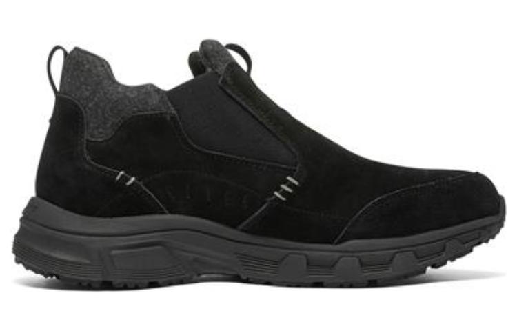 Lookbook Skechers Oak Canyon 減震防滑耐磨 低筒 運動休閒鞋 黑色