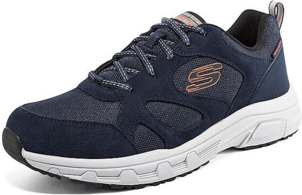 Skechers Oak Canyon 柔軟舒適 防滑耐磨 低筒 運動休閒鞋 海軍藍色 Lookbook Skechers Oak Canyon 柔軟舒適 防滑耐磨 低筒 運動休閒鞋 海軍藍色