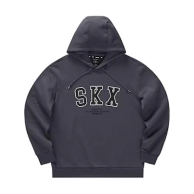 Skechers Odyssey Gray Hoodie with Letter Print P422M063-026R