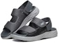 Lookbook Skechers On-The-Go 600 'Hitam Kelabu' 55362-BKGY