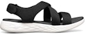 Skechers On-The-Go 600 'Hitam Putih Sandal Sukan Ringan & Selesa' 140027-BKW