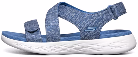 Skechers On-The-Go 600 'Blue Comfort Lightweight Sport Sandal' 140027-BLU Skechers On-The-Go 600 'Blue Comfort Lightweight Sport Sandal' 140027-BLU