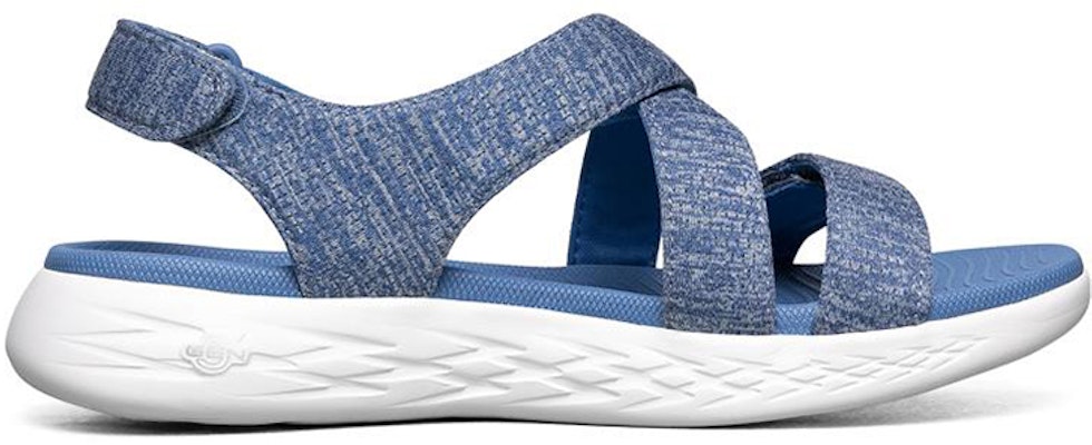 Skechers On-The-Go 600 'Blue Comfort Lightweight Sport Sandal' 140027-BLU Order Skechers On-The-Go 600 'Blue Comfort Lightweight Sport Sandal' 140027-BLU