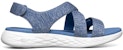 Skechers On-The-Go 600 'Sandal Sukan Ringan Biru Keselesaan' 140027-BLU