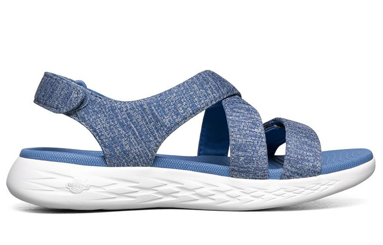 Order Skechers On-The-Go 600 'Sandal Sukan Ringan Biru Keselesaan' 140027-BLU