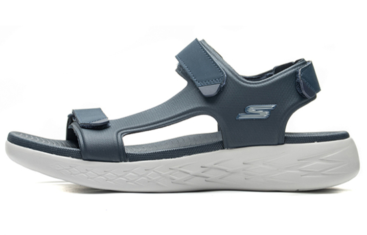 Skechers On-The-Go 600 Casual Navy Blue Sandals 55366-NVY