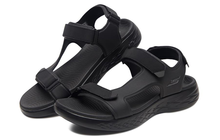 Lookbook Skechers On-The-Go 600 Leisure Sandal Black 55366-BBK
