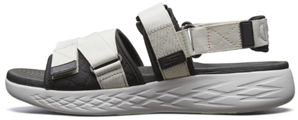 Skechers On-The-Go 600 Sandal Beige/Putih/Hitam 55367-WBK Buy Skechers On-The-Go 600 Sandal Beige/Putih/Hitam 55367-WBK