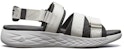 Skechers On-The-Go 600 Sandal Beige/Putih/Hitam 55367-WBK