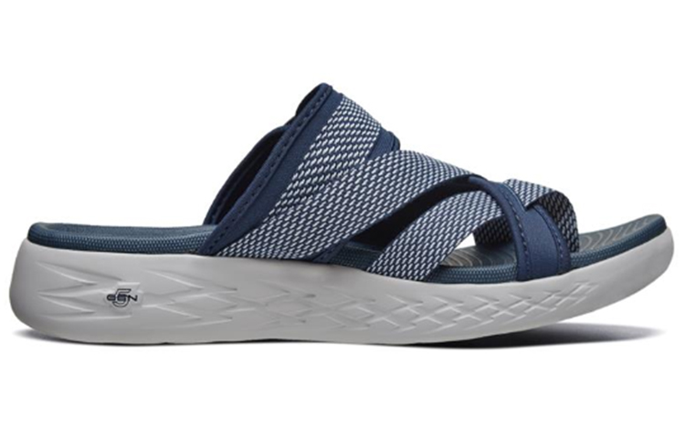 Order Sandalias Skechers On-The-Go 600 Azul/Gris 55361-NVGY