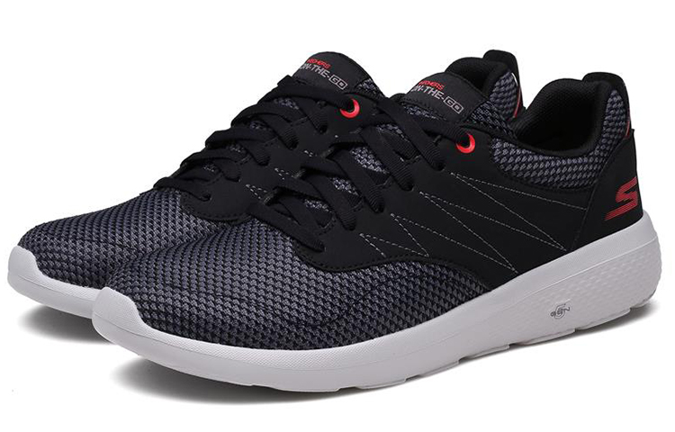 Lookbook Skechers On-The-Go City 2 'Black Red' 54307-BKRD