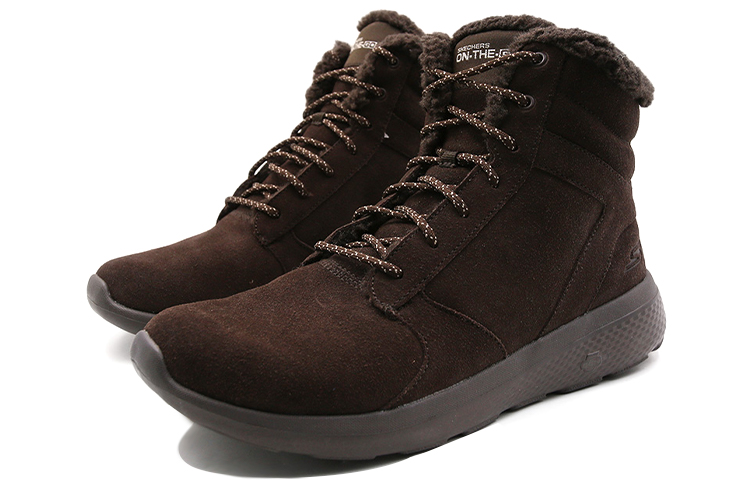 Lookbook Skechers On-The-Go City 2 Sepatu Lari Abu/Coklat 54300-CHOC