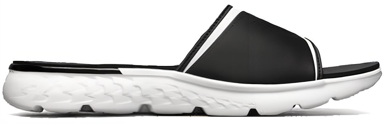 Skechers On The Go 400 Sandal Kasual 'Hitam Putih' 54262-BKW Order Skechers On The Go 400 Sandal Kasual 'Hitam Putih' 54262-BKW