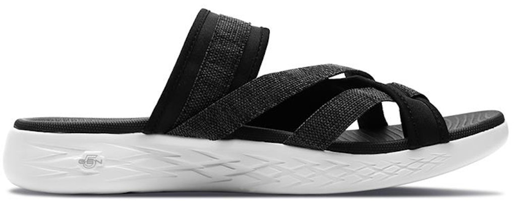 Skechers On The Go 600 'Black White Comfort' 55360-BKW Order Skechers On The Go 600 'Black White Comfort' 55360-BKW
