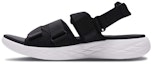 Buy Skechers On-The-Go 600 Sandal Hitam 'Black White' 55367-BKW